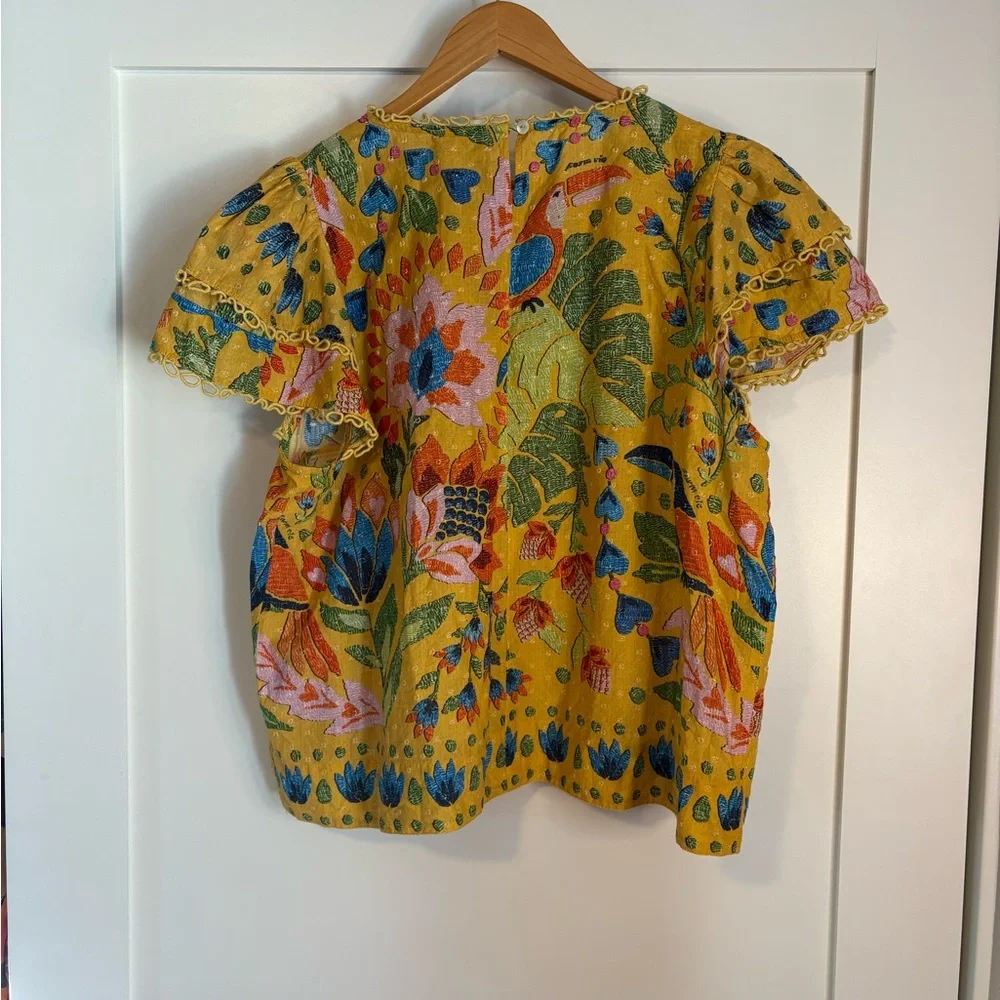 FARM Rio Multicolor Floral Blouse - Picture 3 of 3